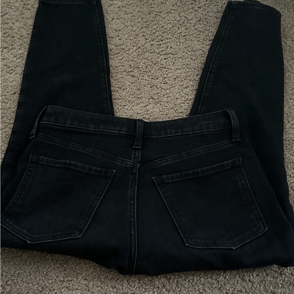 Old Navy high-rise OG street black jeans, size 4 petite - Picture 9 of 9